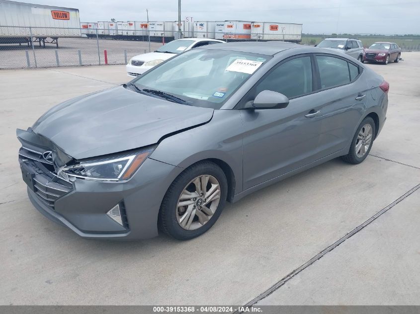 2019 Hyundai Elantra Sel VIN: 5NPD84LF6KH420076 Lot: 39153368