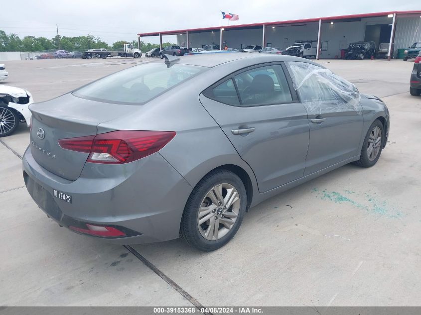 2019 Hyundai Elantra Sel VIN: 5NPD84LF6KH420076 Lot: 39153368