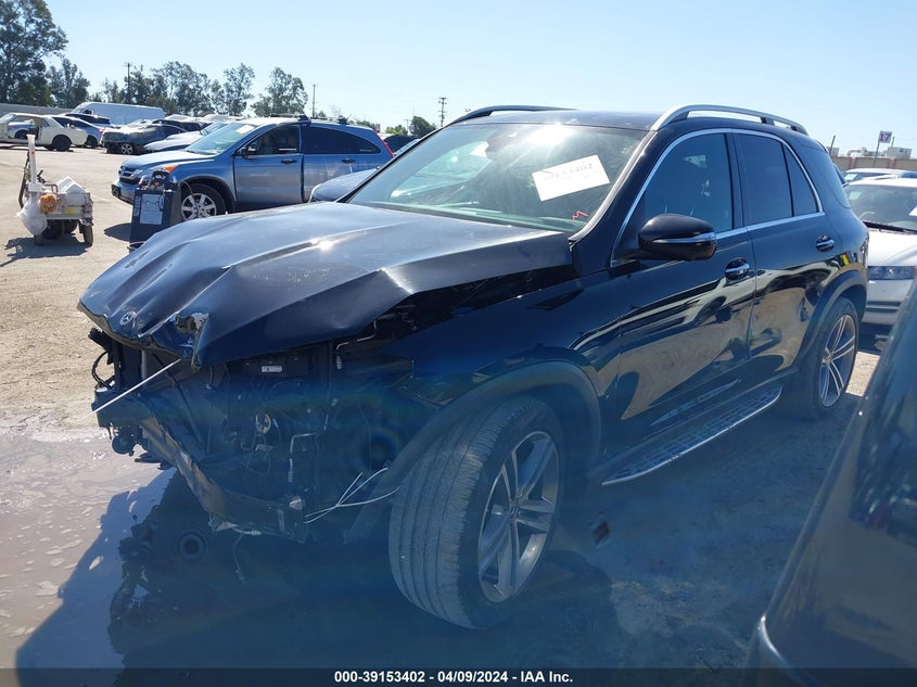 VIN 4JGFB4JBXMA350923 2021 MERCEDES-BENZ GLE 350