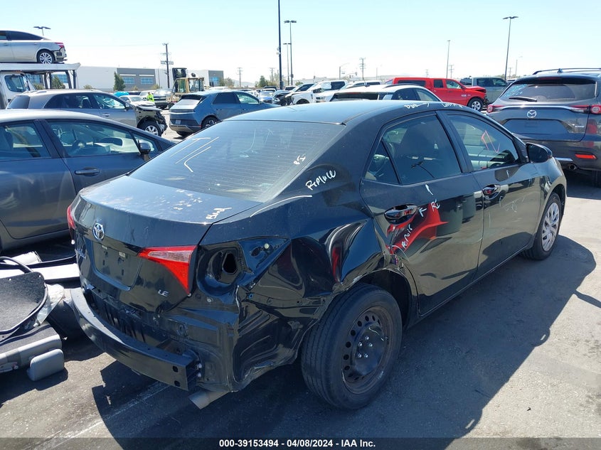 2017 TOYOTA COROLLA LE - 5YFBURHE4HP714474