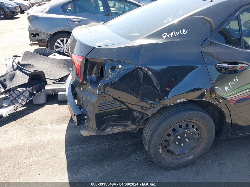 2017 TOYOTA COROLLA LE - 5YFBURHE4HP714474