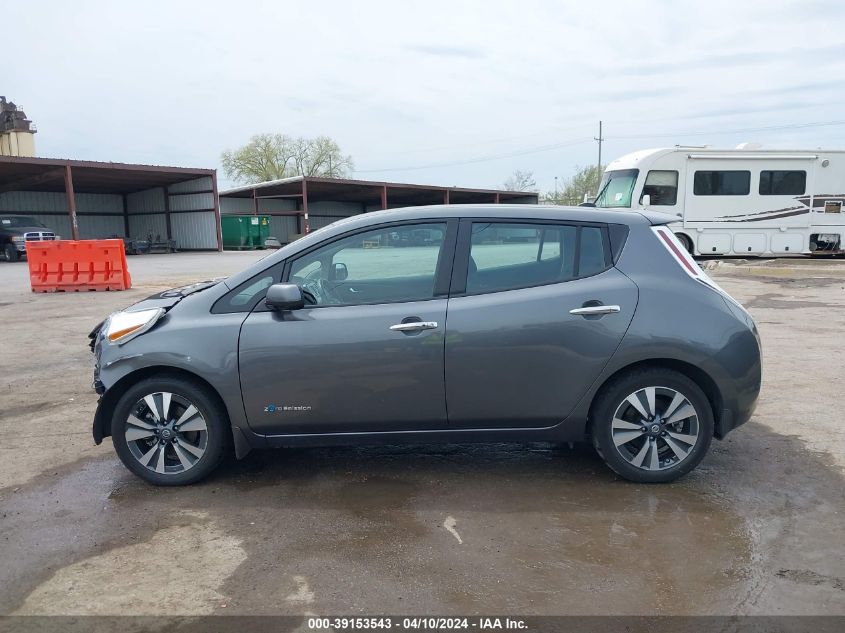 2017 Nissan Leaf Sv VIN: 1N4BZ0CPXHC303536 Lot: 39153543