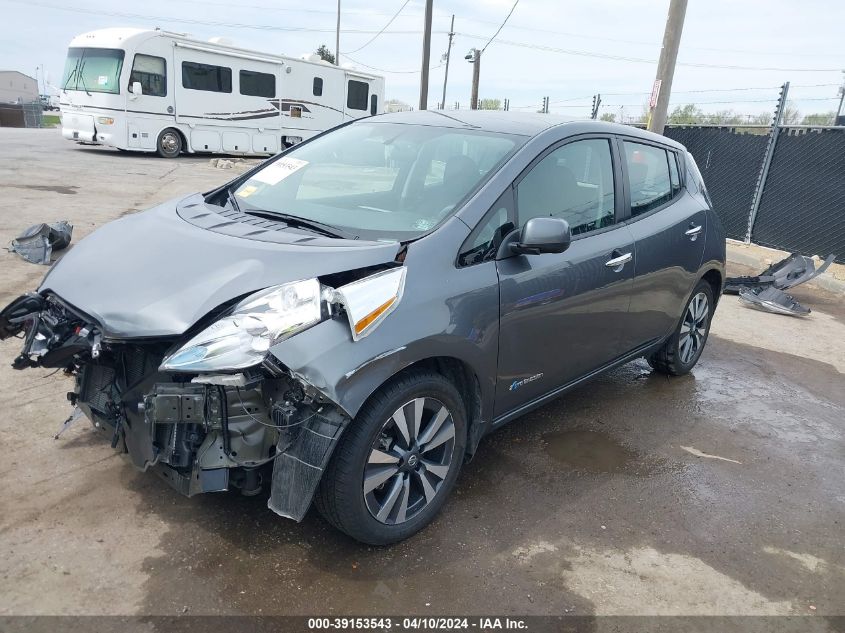 2017 Nissan Leaf Sv VIN: 1N4BZ0CPXHC303536 Lot: 39153543