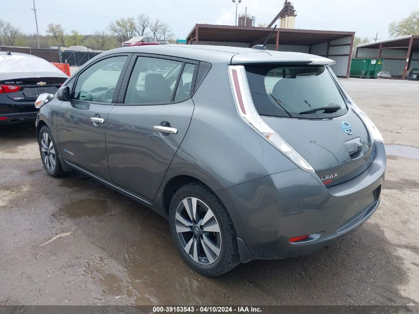 2017 Nissan Leaf Sv VIN: 1N4BZ0CPXHC303536 Lot: 39153543