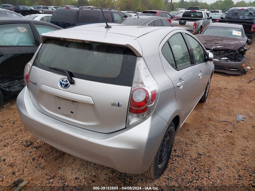 2014 Toyota Prius C One VIN: JTDKDTB35E1080239 Lot: 39153585