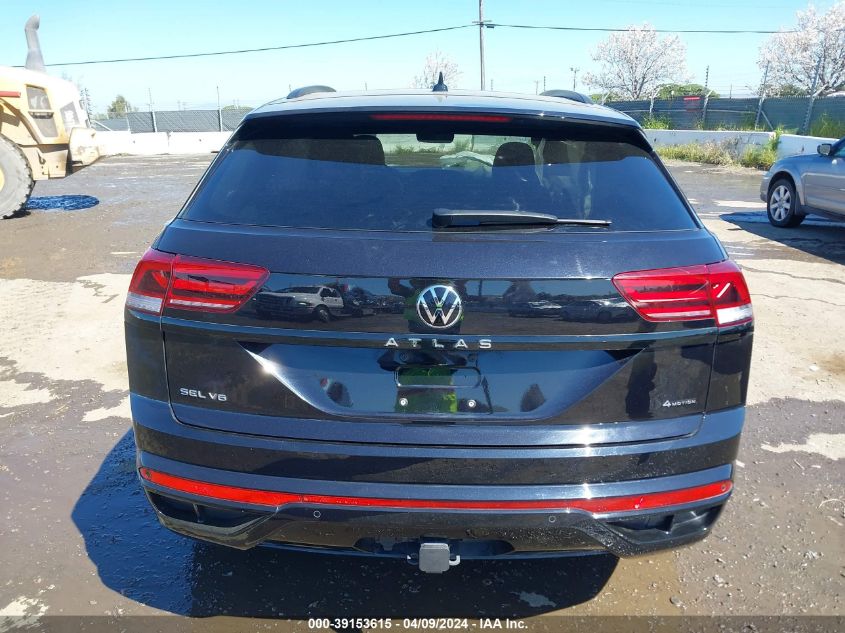 2023 Volkswagen Atlas Cross Sport 3.6L V6 Sel/3.6L V6 Sel R-Line Black VIN: 1V2SE2CA3PC228592 Lot: 39153615