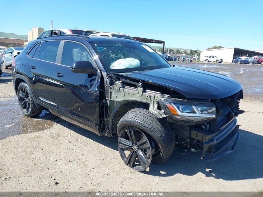 2023 Volkswagen Atlas Cross Sport 3.6L V6 Sel/3.6L V6 Sel R-Line Black VIN: 1V2SE2CA3PC228592 Lot: 39153615