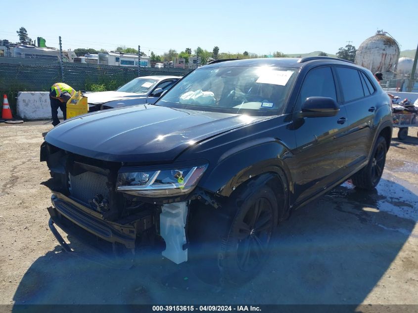 2023 Volkswagen Atlas Cross Sport 3.6L V6 Sel/3.6L V6 Sel R-Line Black VIN: 1V2SE2CA3PC228592 Lot: 39153615