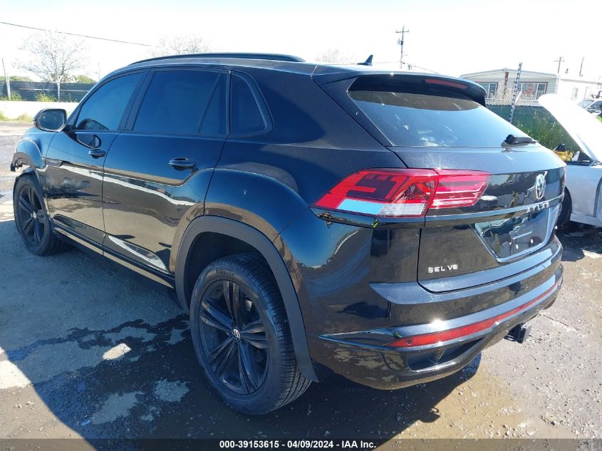 2023 Volkswagen Atlas Cross Sport 3.6L V6 Sel/3.6L V6 Sel R-Line Black VIN: 1V2SE2CA3PC228592 Lot: 39153615