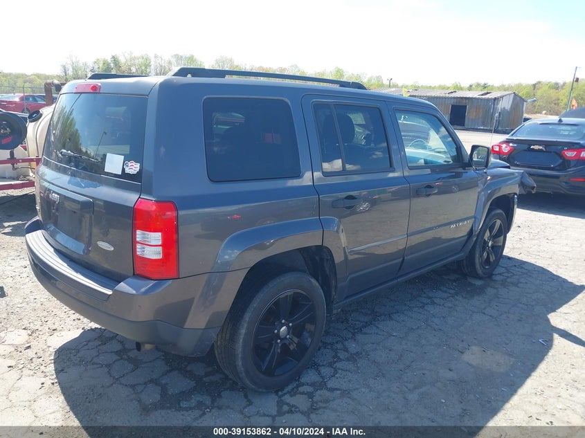 2015 JEEP PATRIOT VIN: 1C4NJRFB8FD215160