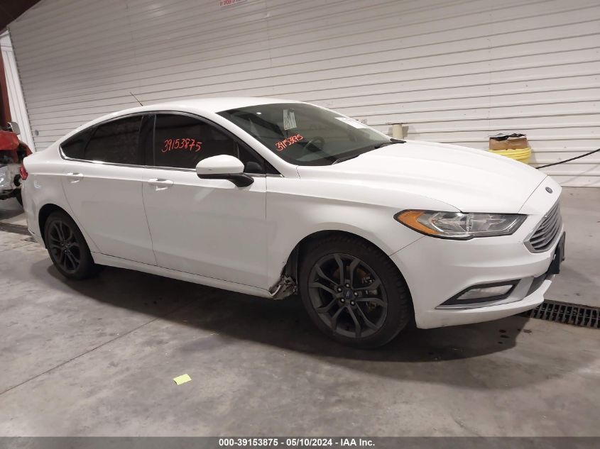 2018 Ford Fusion Se VIN: 3FA6P0HD9JR180793 Lot: 39153875