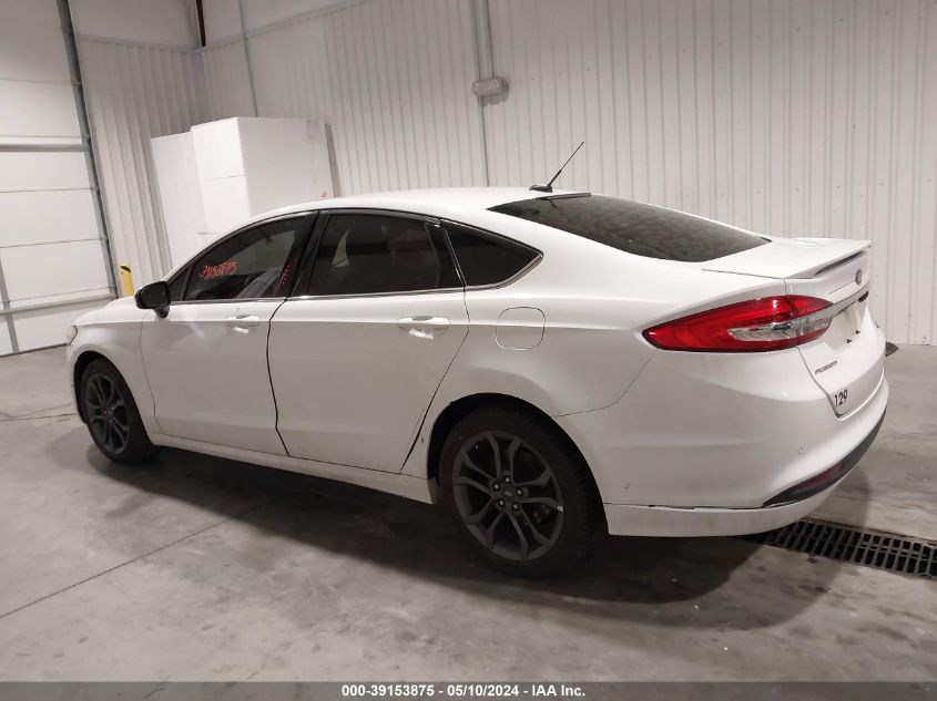 2018 Ford Fusion Se VIN: 3FA6P0HD9JR180793 Lot: 39153875