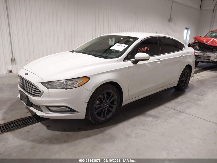 2018 Ford Fusion Se VIN: 3FA6P0HD9JR180793 Lot: 39153875