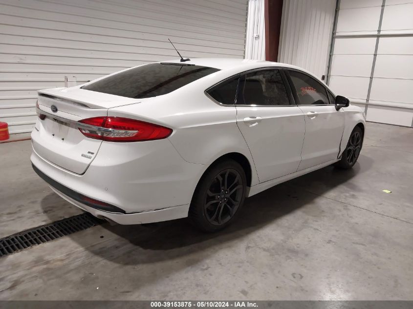 2018 Ford Fusion Se VIN: 3FA6P0HD9JR180793 Lot: 39153875