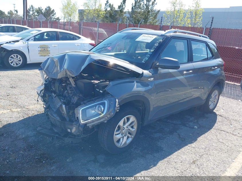 2020 Hyundai Venue Sel VIN: KMHRC8A34LU027443 Lot: 39153911
