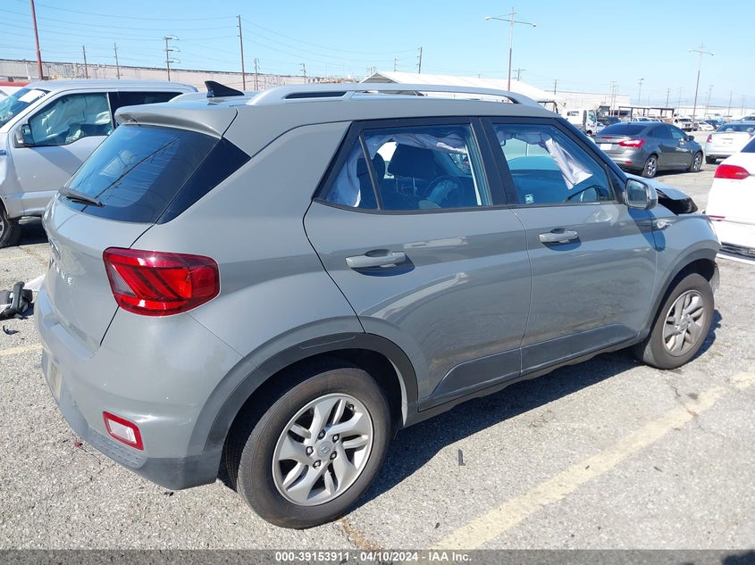 2020 Hyundai Venue Sel VIN: KMHRC8A34LU027443 Lot: 39153911