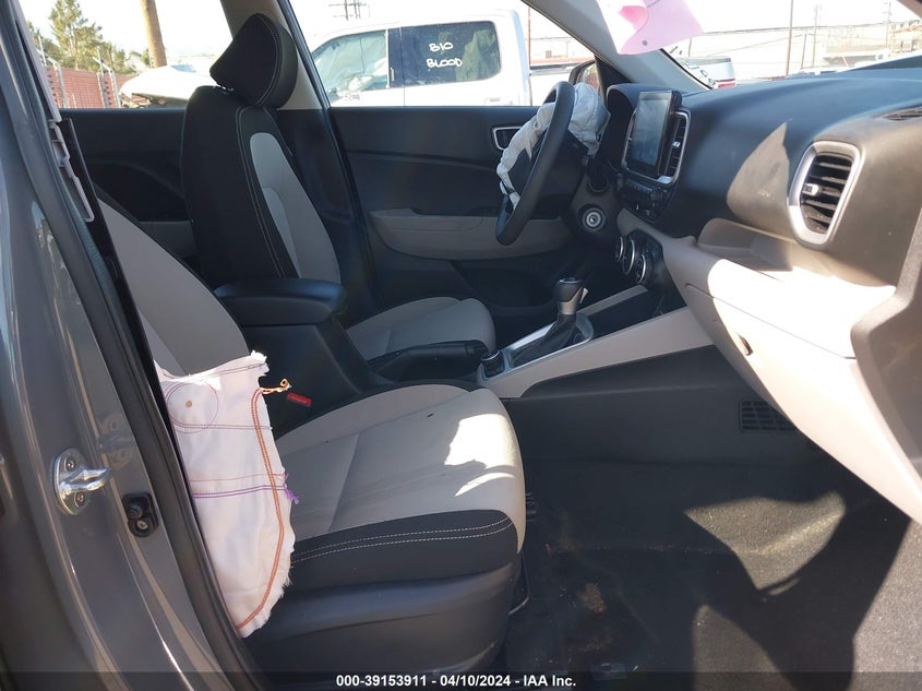 2020 Hyundai Venue Sel VIN: KMHRC8A34LU027443 Lot: 39153911