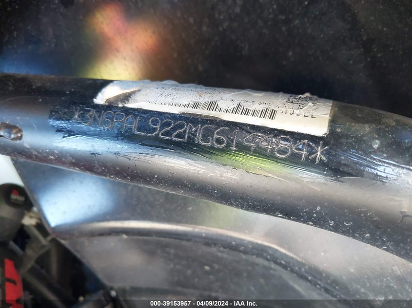 VIN 3NSPAL922MG614484 2021 POLARIS RZR TURBO S