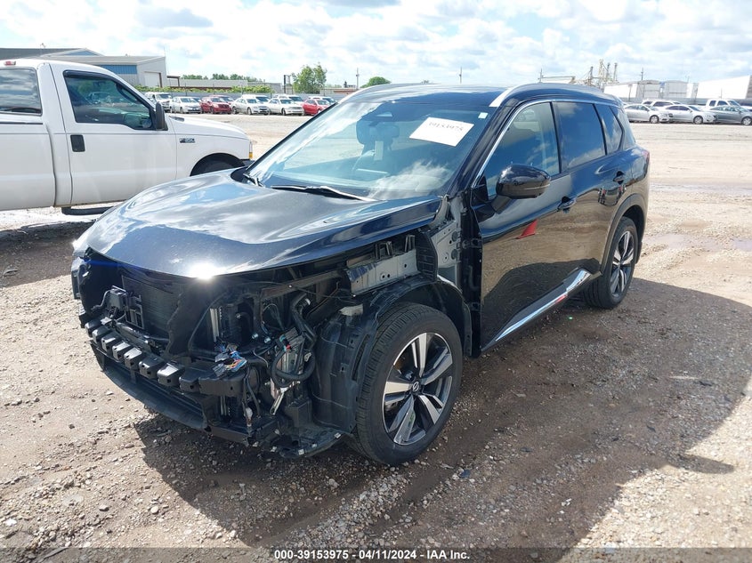 VIN JN8AT3CA2MW027158 2021 NISSAN ROGUE SL