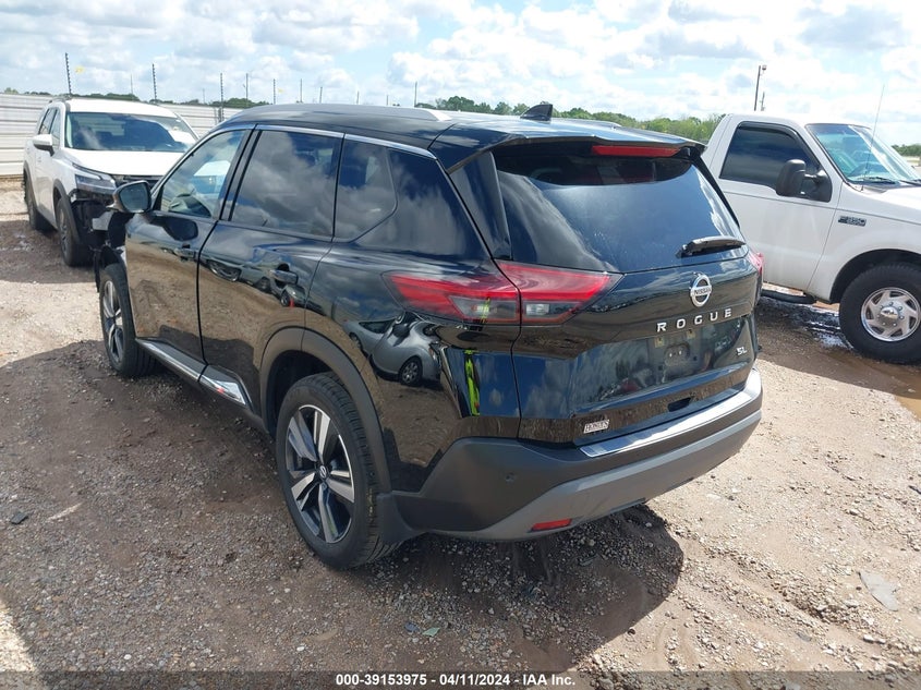 VIN JN8AT3CA2MW027158 2021 NISSAN ROGUE SL