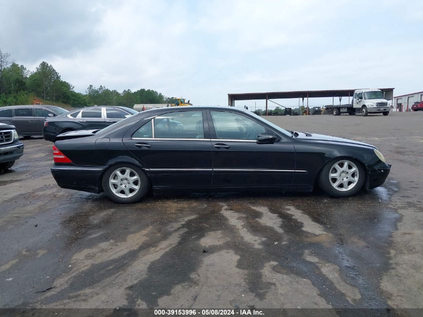 2000 Mercedes-Benz S 500 VIN: WDBNG75J4YA114406 Lot: 39153996