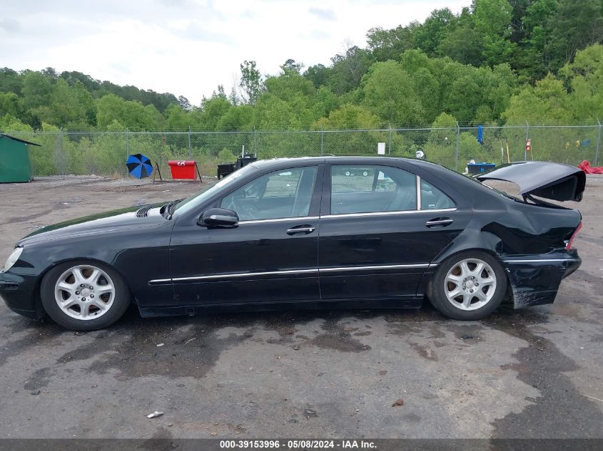 2000 Mercedes-Benz S 500 VIN: WDBNG75J4YA114406 Lot: 39153996