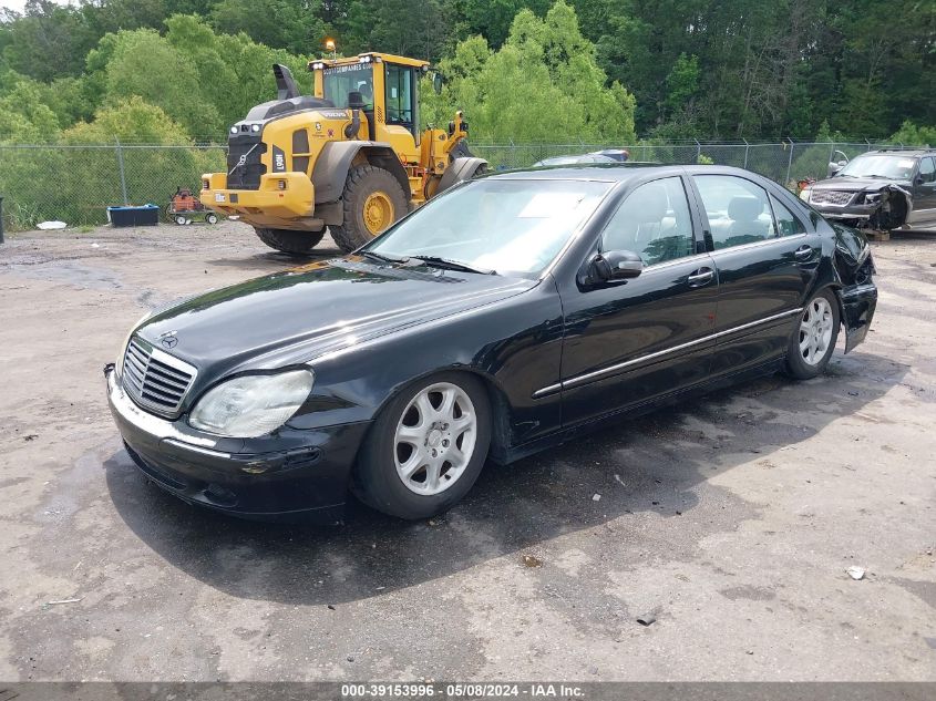 2000 Mercedes-Benz S 500 VIN: WDBNG75J4YA114406 Lot: 39153996