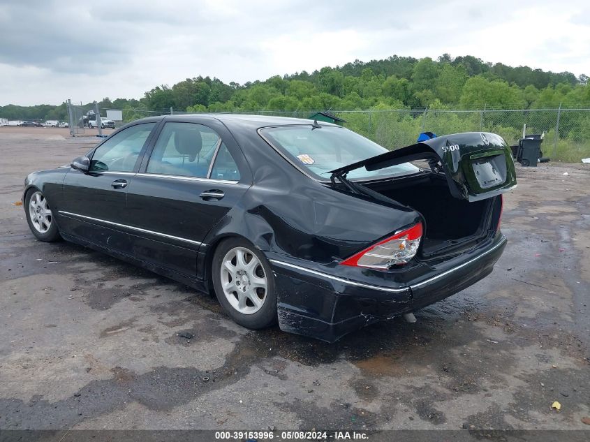 2000 Mercedes-Benz S 500 VIN: WDBNG75J4YA114406 Lot: 39153996