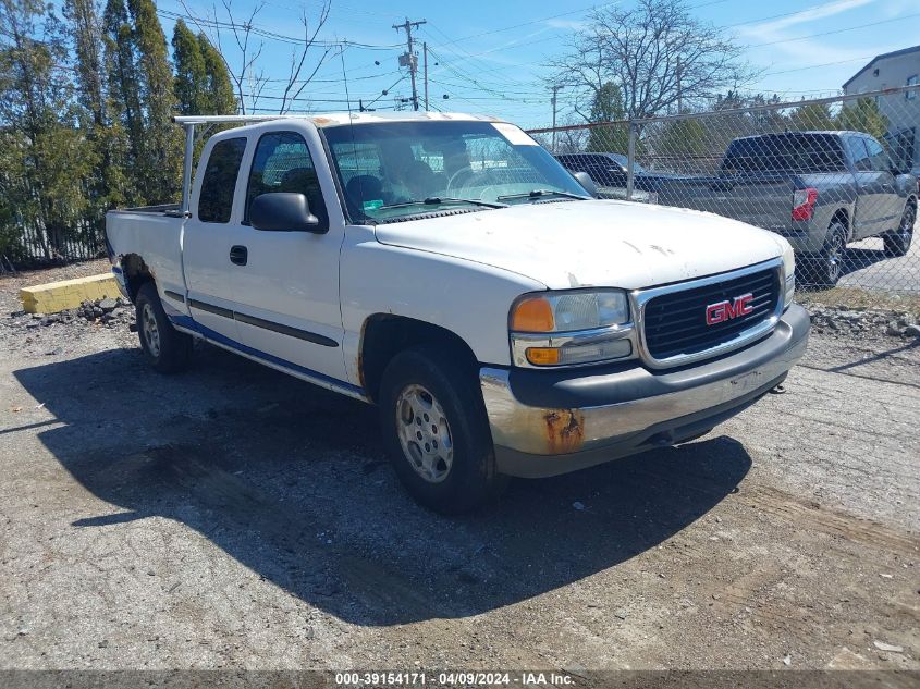 2GTEK19T521269203 | 2002 GMC SIERRA 1500