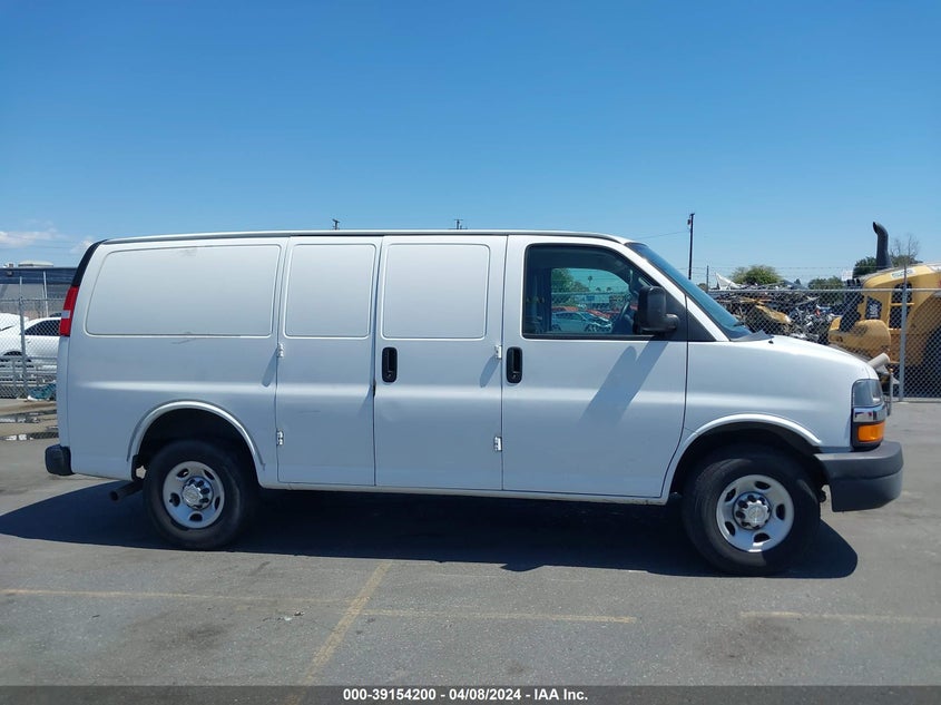 2021 CHEVROLET EXPRESS CARGO RWD 2500 REGULAR WHEELBASE WT - 1GCWGAFP1M1155057