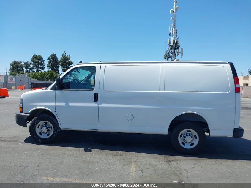 2021 CHEVROLET EXPRESS CARGO RWD 2500 REGULAR WHEELBASE WT - 1GCWGAFP1M1155057