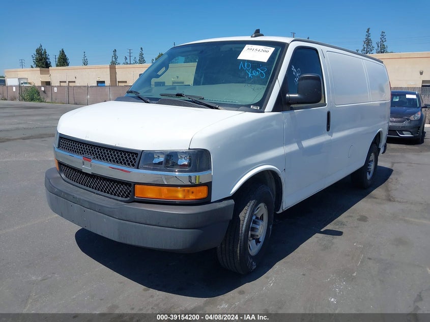 2021 CHEVROLET EXPRESS CARGO RWD 2500 REGULAR WHEELBASE WT - 1GCWGAFP1M1155057