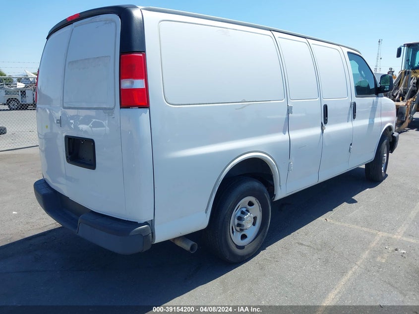 2021 CHEVROLET EXPRESS CARGO RWD 2500 REGULAR WHEELBASE WT - 1GCWGAFP1M1155057