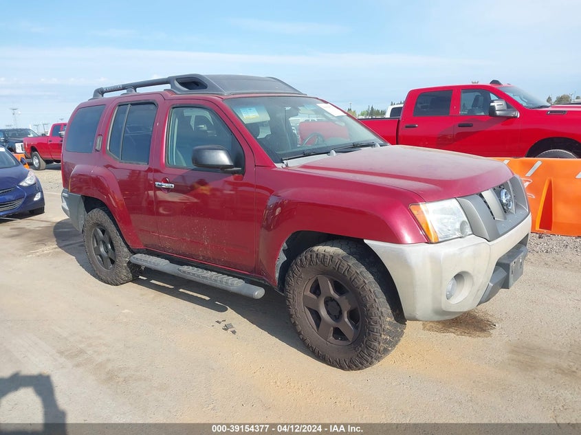 2007 Nissan Xterra S VIN: 5N1AN08W87C502984 Lot: 39154377
