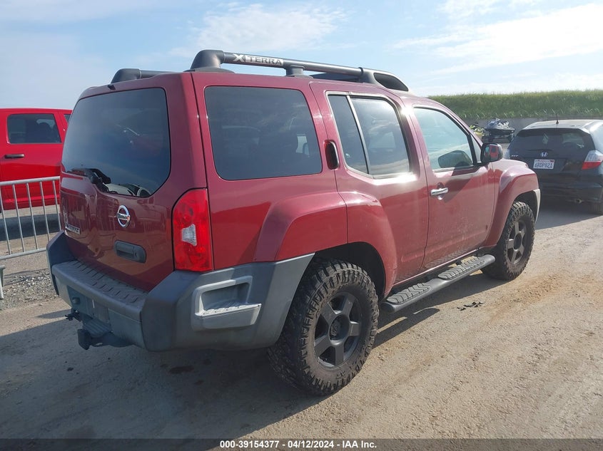 2007 Nissan Xterra S VIN: 5N1AN08W87C502984 Lot: 39154377