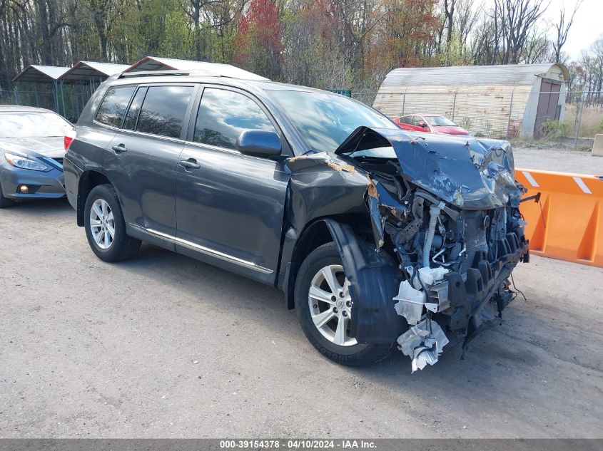 2012 Toyota Highlander Se V6 VIN: 5TDZK3EH7CS063745 Lot: 39154378