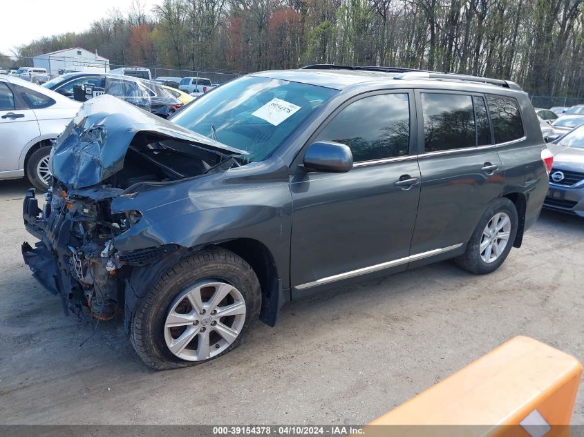 2012 Toyota Highlander Se V6 VIN: 5TDZK3EH7CS063745 Lot: 39154378