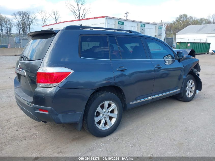 2012 Toyota Highlander Se V6 VIN: 5TDZK3EH7CS063745 Lot: 39154378