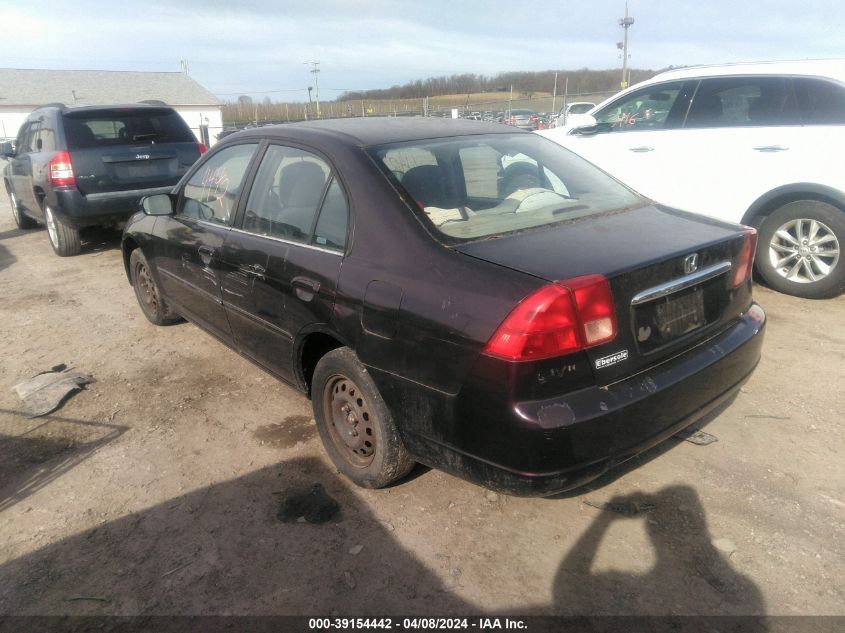 2HGES25791H583815 | 2001 HONDA CIVIC