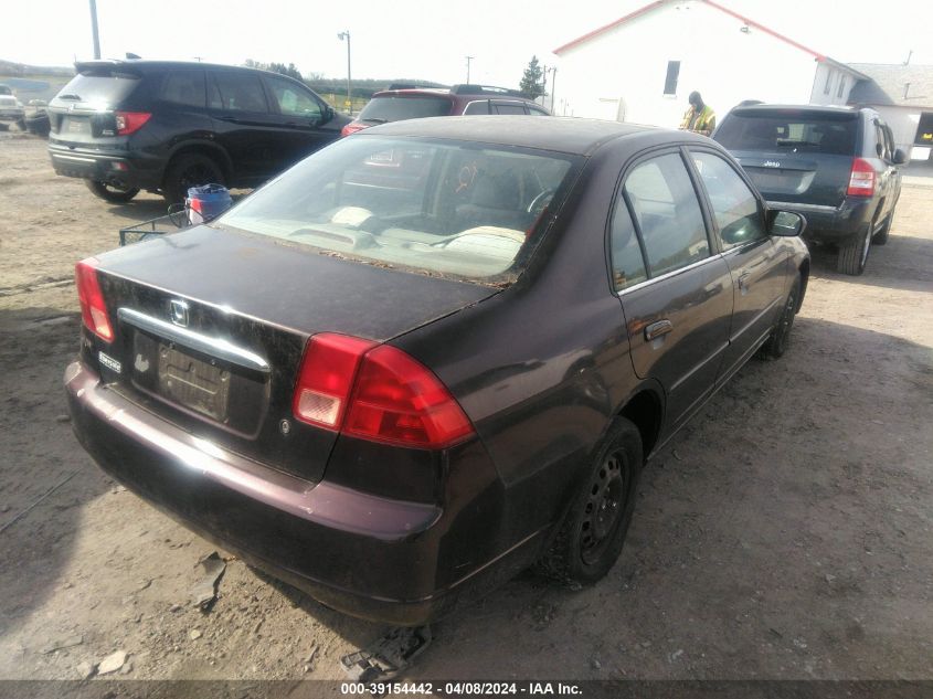 2HGES25791H583815 | 2001 HONDA CIVIC