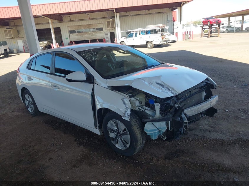 2019 Hyundai Ioniq Hybrid Blue VIN: KMHC65LC8KU107822 Lot: 39154490