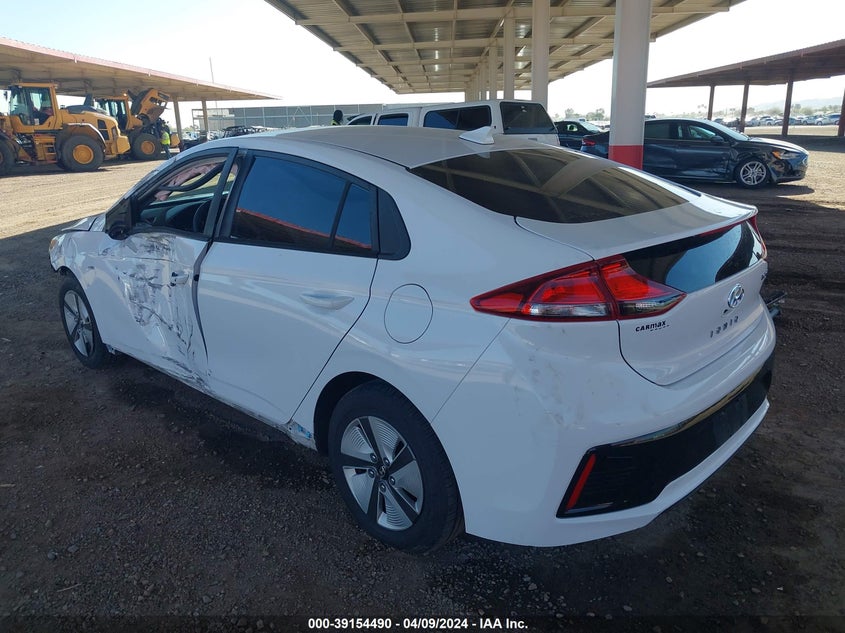 2019 Hyundai Ioniq Hybrid Blue VIN: KMHC65LC8KU107822 Lot: 39154490