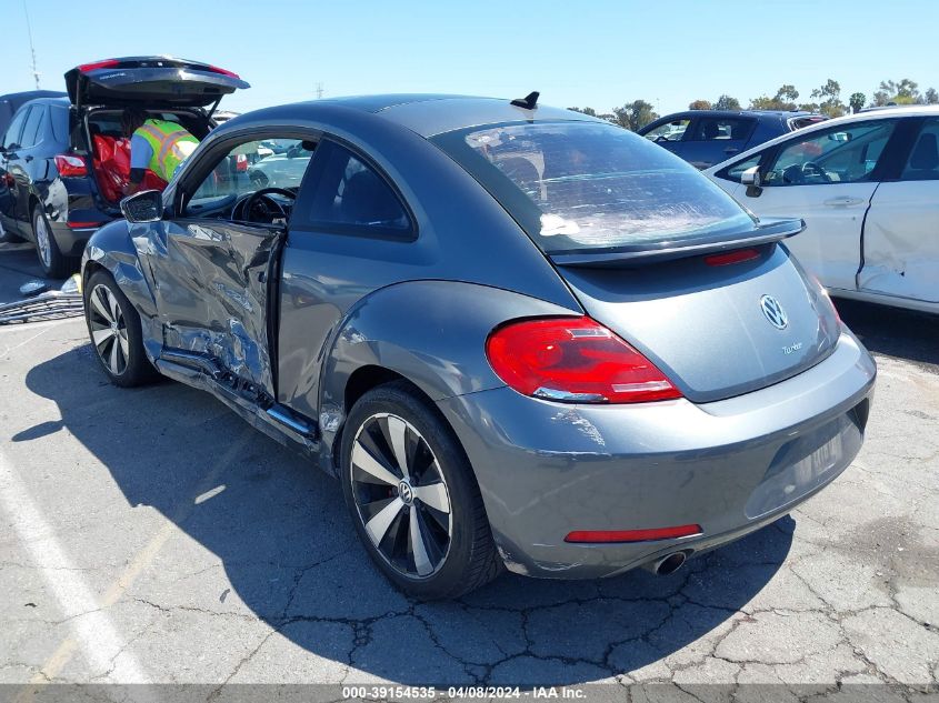 2013 Volkswagen Beetle 2.0T Turbo VIN: 3VWVA7ATXDM621198 Lot: 39154535