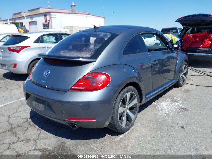 2013 Volkswagen Beetle 2.0T Turbo VIN: 3VWVA7ATXDM621198 Lot: 39154535