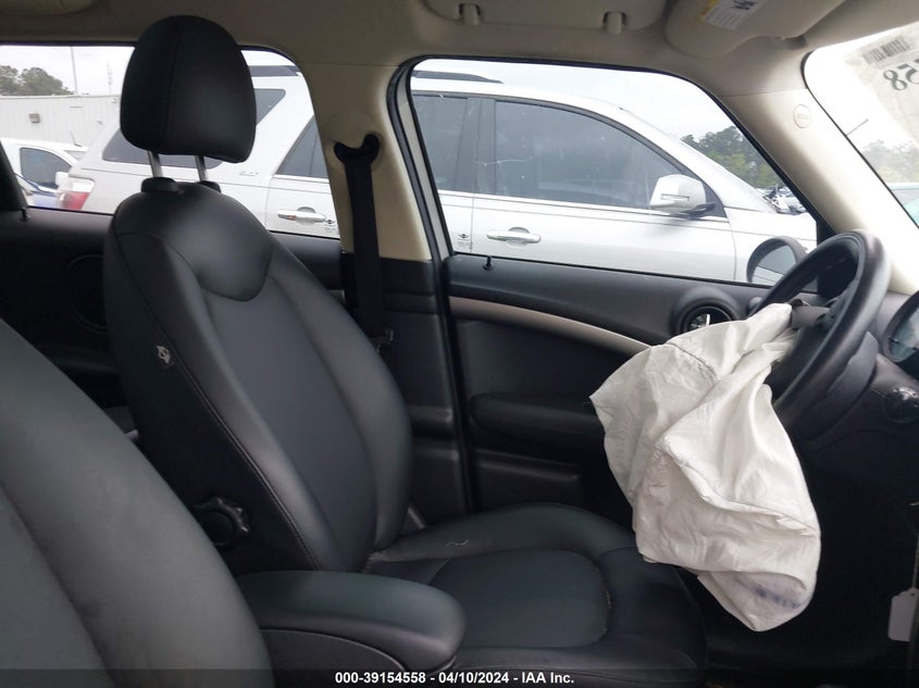 2013 Mini Countryman Cooper VIN: WMWZB3C51DWM07481 Lot: 39154558