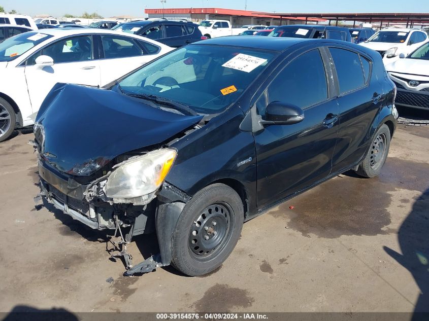 2013 Toyota Prius C Two VIN: JTDKDTB35D1529515 Lot: 39154576