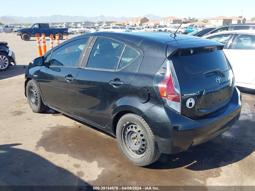 2013 Toyota Prius C Two VIN: JTDKDTB35D1529515 Lot: 39154576