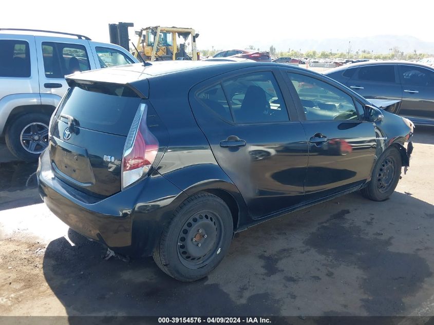 2013 Toyota Prius C Two VIN: JTDKDTB35D1529515 Lot: 39154576