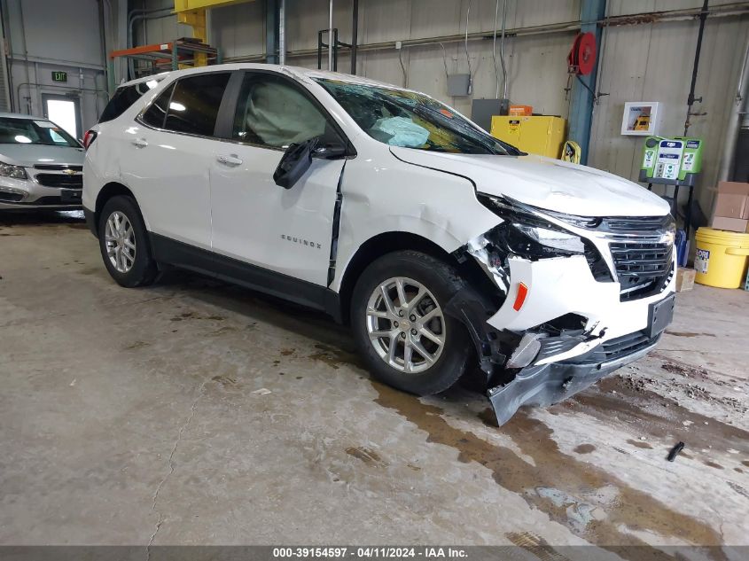 2022 Chevrolet Equinox Awd Lt VIN: 3GNAXUEV7NL242622 Lot: 39154597