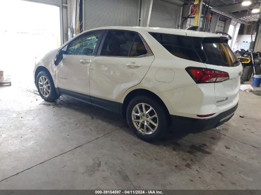 2022 Chevrolet Equinox Awd Lt VIN: 3GNAXUEV7NL242622 Lot: 39154597